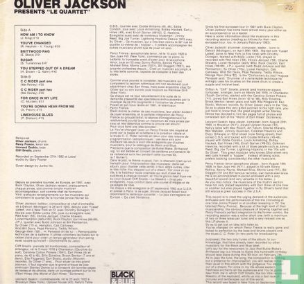 Oliver Jackson presents le Quartet  - Afbeelding 2