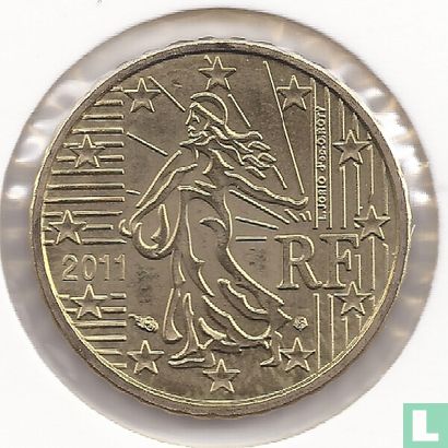 Frankreich 10 Cent 2011 - Bild 1