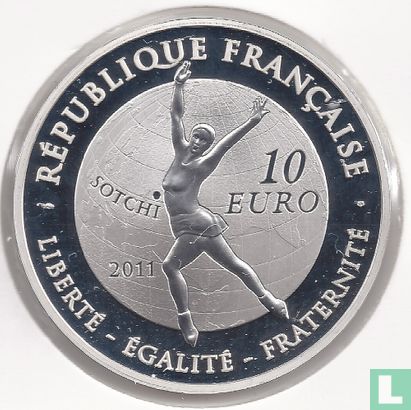 France 10 euro 2011 (BE) "2014 Winter Olympics in Sochi - figure skating" - Image 1