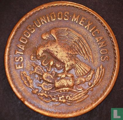 Mexiko 5 Centavo 1952 - Bild 2