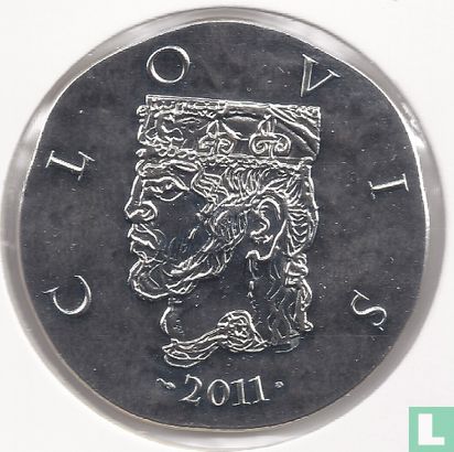 France 10 euro 2011 (PROOF) "Clovis" - Image 1