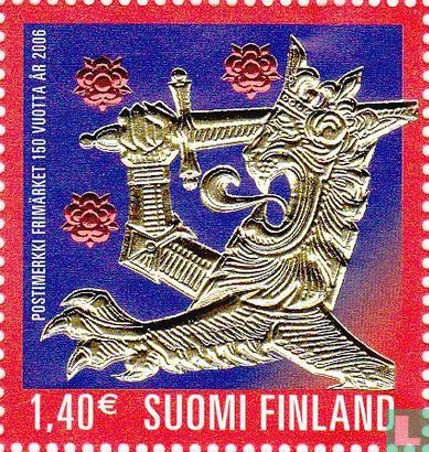 150 years Finnish stamps