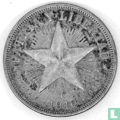 Cuba 1 peso 1916 (silver) - Image 1