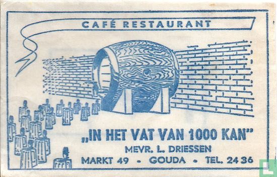 Café Restaurant "In het vat van 1000 kan" - Image 1