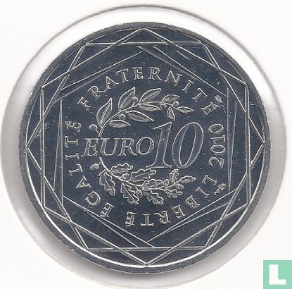 France 10 euro 2010 "Champagne-Ardenne" - Image 1