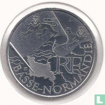 Frankrijk 10 euro 2010 "Basse-Normandie" - Afbeelding 2