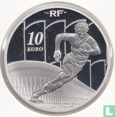 France 10 euro 2011 (PROOF) "Racing Metro 92" - Image 2