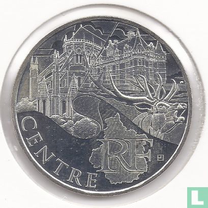 France 10 euro 2011 "Centre" - Image 2