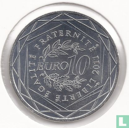 France 10 euro 2011 "Bourgogne" - Image 1