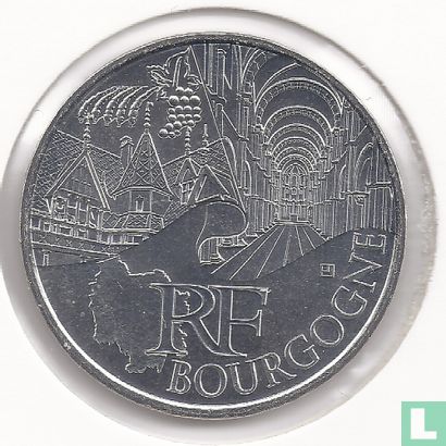 France 10 euro 2011 "Bourgogne" - Image 2