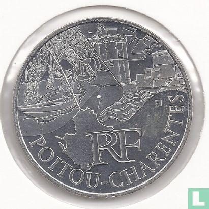 France 10 euro 2011 ''Poitou-Charentes" - Image 2
