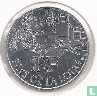 France 10 euro 2011 "Pays de la Loire" - Image 2
