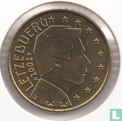 Luxemburg 50 cent 2002 - Afbeelding 1