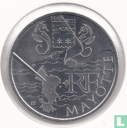 Frankrijk 10 euro 2011 "Mayotte" - Afbeelding 2