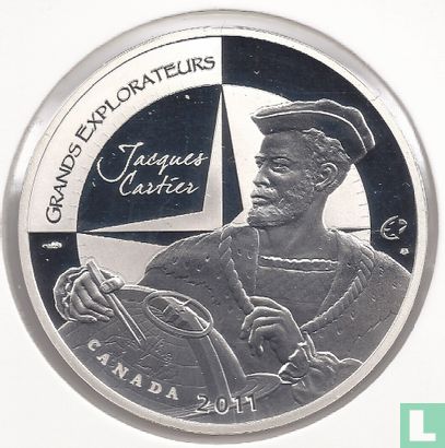 Frankrijk 10 euro 2011 (PROOF) "Jacques Cartier" - Afbeelding 1