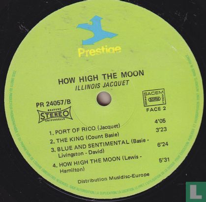How High The Moon  - Afbeelding 3