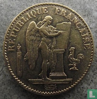 France 20 francs 1878 - Image 2