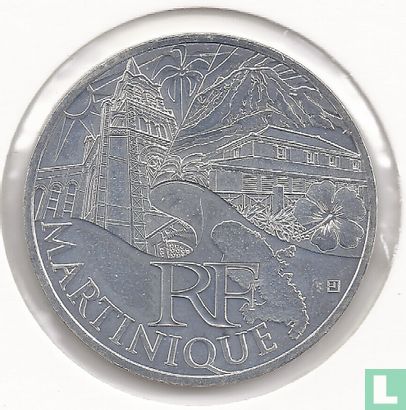 France 10 euro 2011 "Martinique" - Image 2
