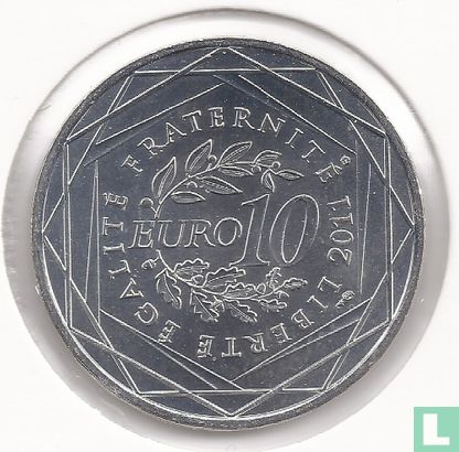 Frankrijk 10 euro 2011 "Alsace" - Afbeelding 1