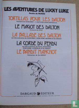 Tortillas pour les Dalton - Le magot des Dalton – La ballade des Dalton – La corde du pendu – Le bandit manchot  - Afbeelding 2