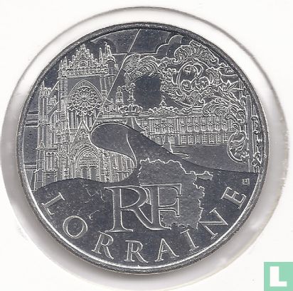 Frankrijk 10 euro 2011 "Lorraine" - Afbeelding 2