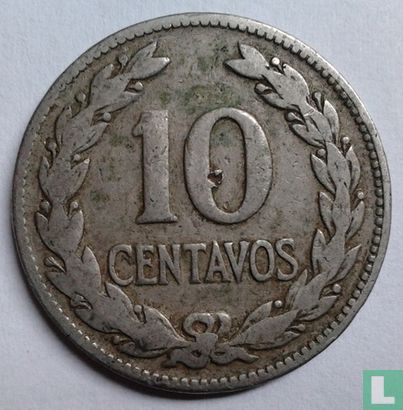 El Salvador 10 centavos 1972 - Image 2