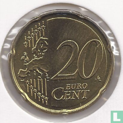 Luxembourg 20 cent 2007 - Image 2