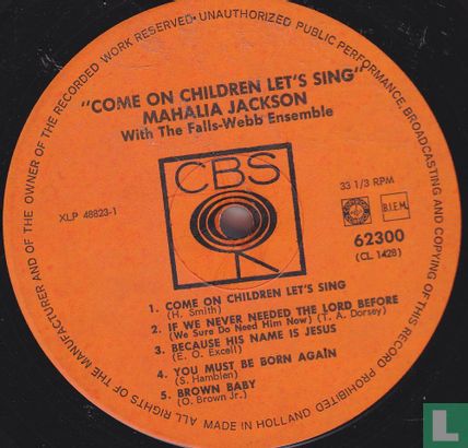 Come on Children Let’s Sing  - Image 3