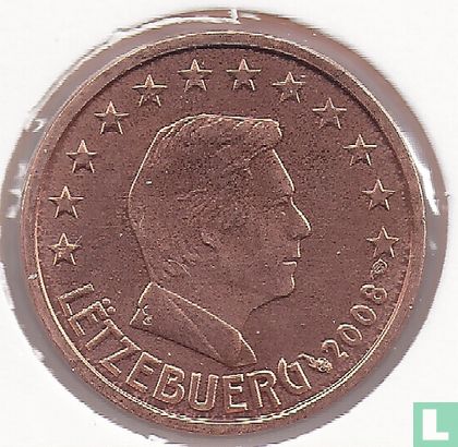 Luxemburg 2 cent 2008 - Afbeelding 1
