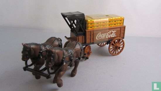 Horse Wagon Bank 'Coca-Cola'
