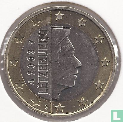 Luxemburg 1 euro 2003 - Afbeelding 1