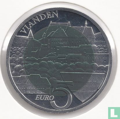 Luxemburg 5 euro 2009 (PROOF) "Château de Vianden" - Afbeelding 2