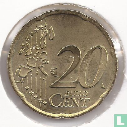 Luxemburg 20 cent 2004 - Afbeelding 2
