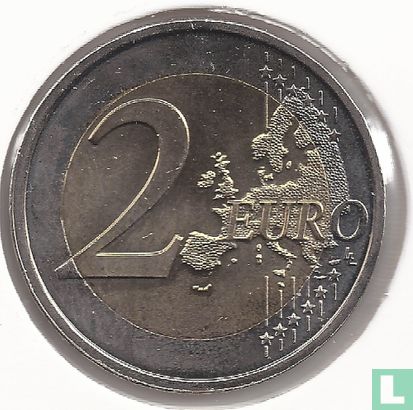 Luxemburg 2 euro 2009 "90th anniversary of Charlotte's accession to the throne" - Afbeelding 2