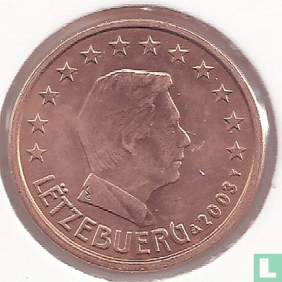 Luxembourg 1 cent 2003 - Image 1