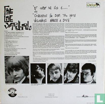Five Live Yardbirds - Image 2