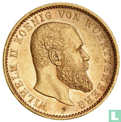 Württemberg 20 mark 1894 - Image 2