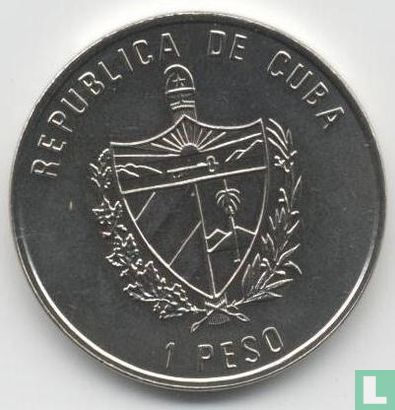 Cuba 1 peso 2001 "Avellaneda butterflies" - Image 2