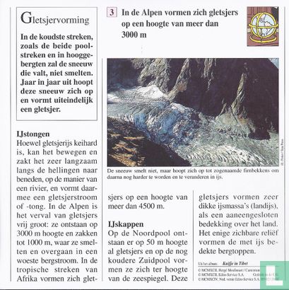 Geografie: Op welke hoogte vormen zich gletsjers in de Alpen ? - Afbeelding 2