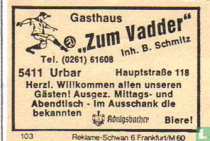Gasthaus Zum Vadder - B.Schmitz