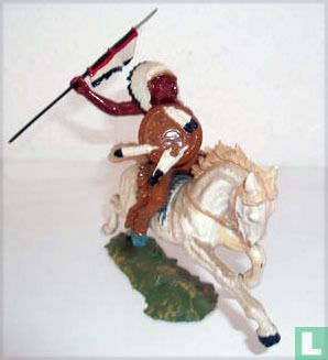 Indian on horseback 