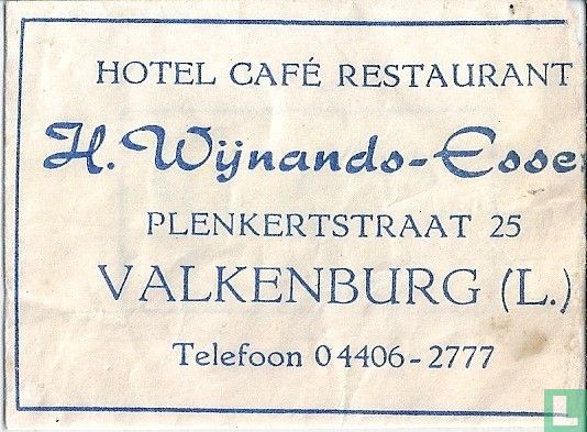 Hotel Café Restaurant H. Wijnands-Esse - Image 1
