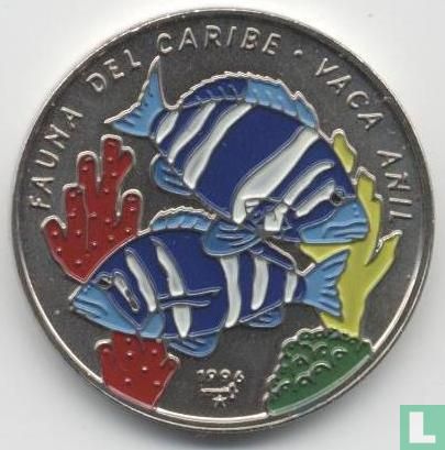 Cuba 1 peso 1996 "Indigo cowfish" - Image 1