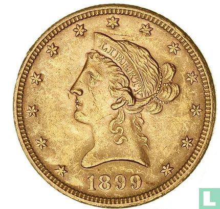 Vereinigte Staaten 10 Dollar 1899 (ohne Buchstabe) - Bild 1