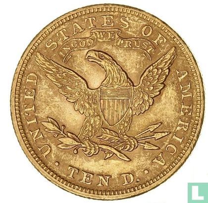 Vereinigte Staaten 10 Dollar 1899 (ohne Buchstabe) - Bild 2