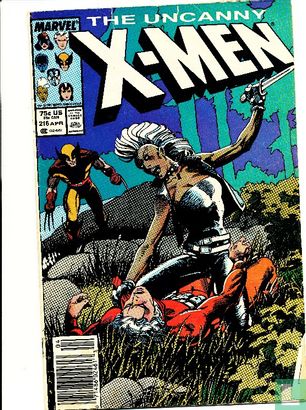 The Uncanny X-Men 216 - Afbeelding 1