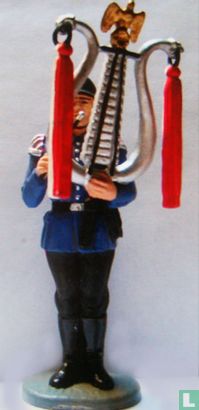 Duitse Brandweer muzikant 