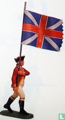 British flag-bearer