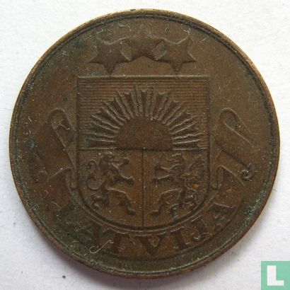Latvia 1 santims 1922 - Image 2
