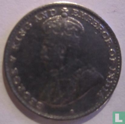 Ceylon 10 Cent 1919 - Bild 2